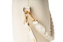 Vince Camuto Bolso Venice Beige Piel de Polivinilo Elegante y Sofisticado para Mujer Dimensiones 18x10x20 cm